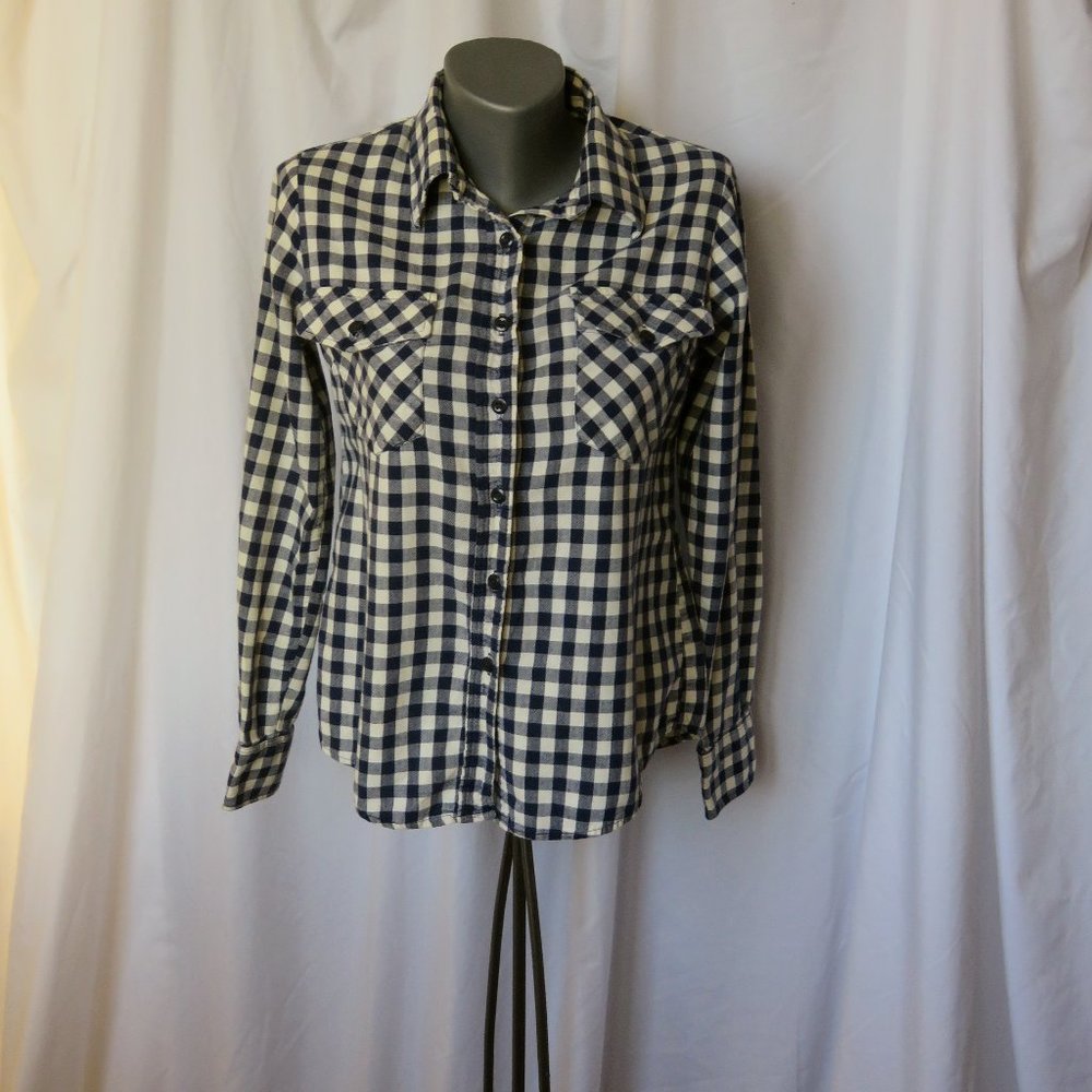 1990s Vintage Woolrich Plaid Shirt Grunge Era